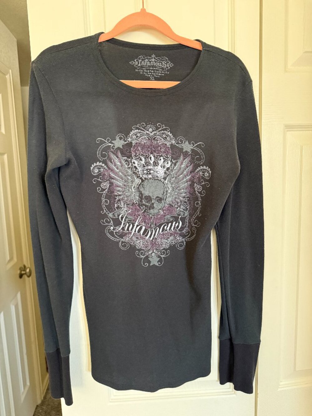 Infamous long sleeve thermal top